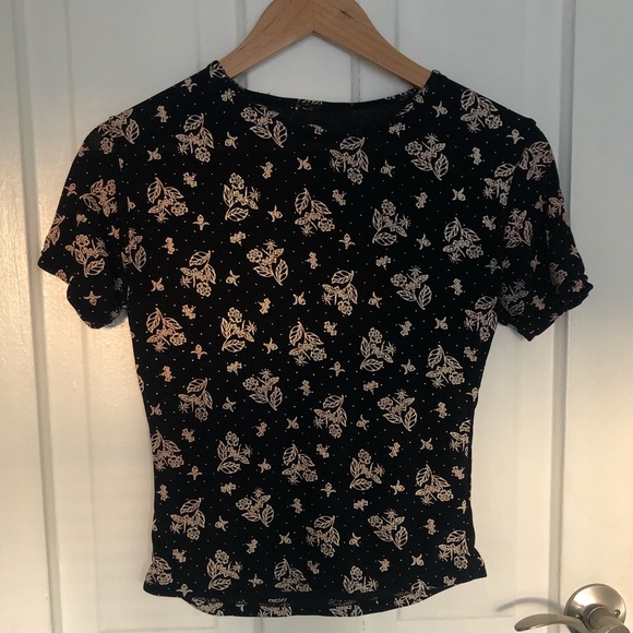 Vintage Floral Crop - Picture 3 of 4